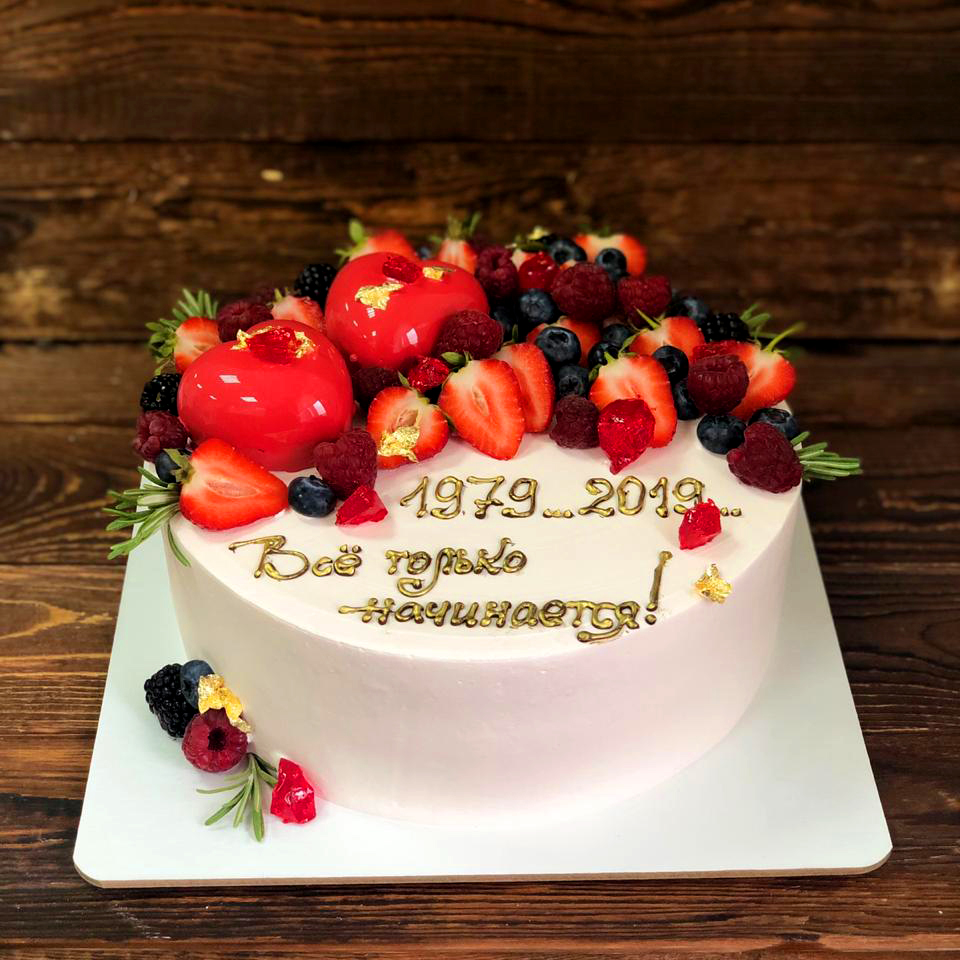 Торт на годовщину свадьбы 25 лет №3353